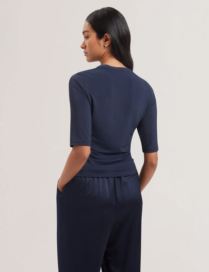 Women's HANNAZ-Printed Slinky Jersey Half Sleeve