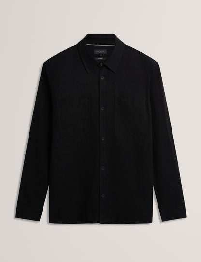 Men's SHAWW-LS Delave Linen Overshirt
