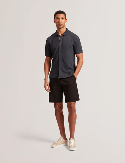 Men's CONNYR-SS Regular Button Through Polo