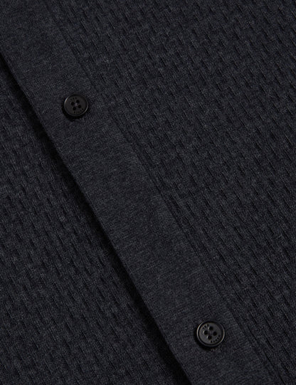 Men's CONNYR-SS Regular Button Through Polo