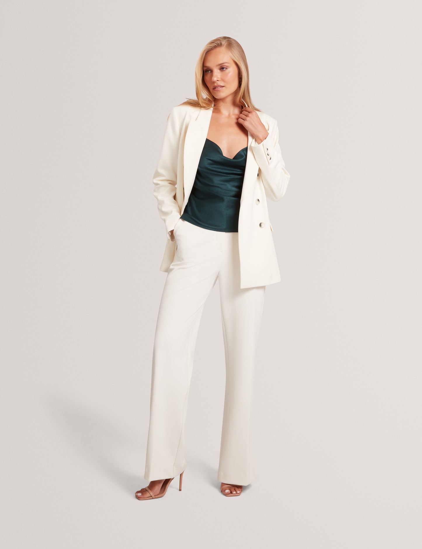 Indriv: High Waisted Flare Trouser