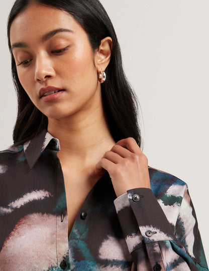 Women's TROPIZA-Printed Oversized Boyfriend