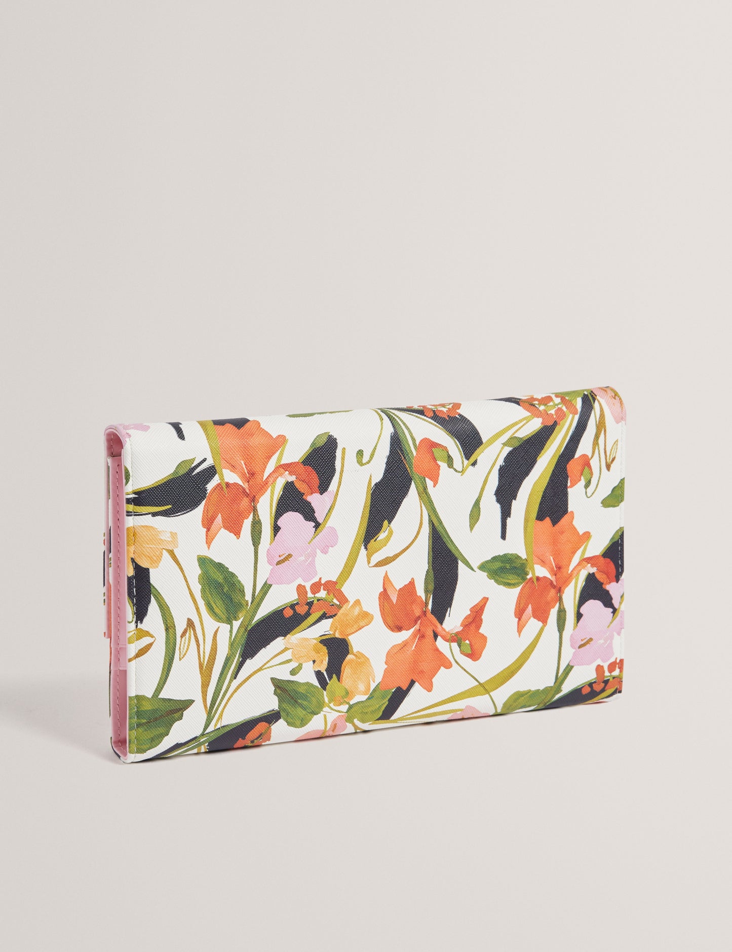 JACIIIE: Floral Printed Travel Wallet