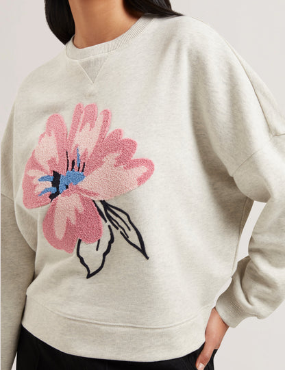 Women's VIENAA-Floral Sweatshirt