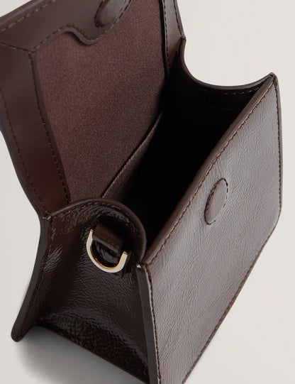 Women's ROUSET-Rose Detail Mini Leather Bag