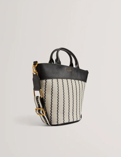 Women's RIVERI-Woven Webbing Bucket Bag