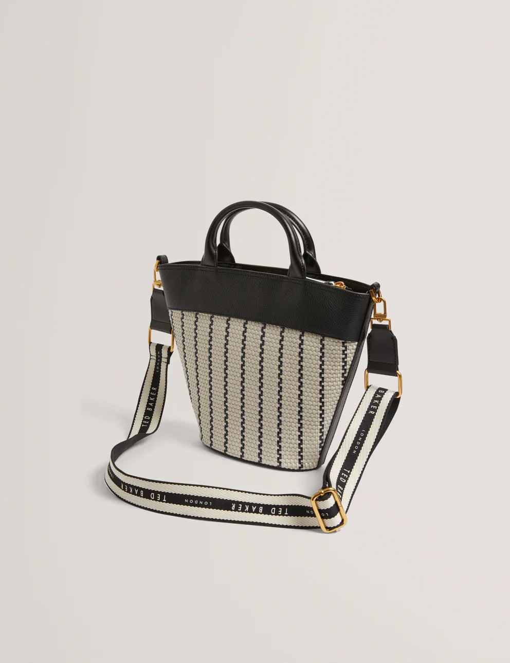 Women's RIVERI-Woven Webbing Bucket Bag