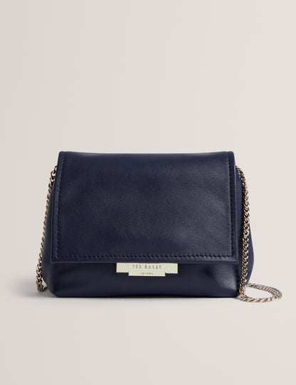 Womens DEMNI-Small Leather Crossbody Bag