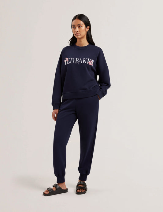 Women's CAMIER-Cuffed Tie Waist Jogger