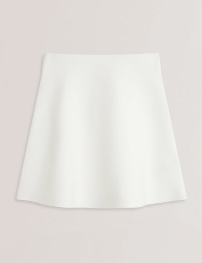 Women's CAMIES-A Line Knit Skirt Ivory