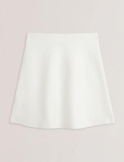 Women's CAMIES-A Line Knit Skirt Ivory