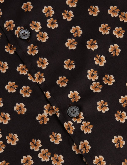 NIKSHO: SS Slim Ditsy Floral Shirt