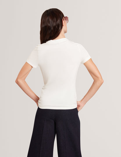 Women's MEELIEE-Printed Fitted Tee