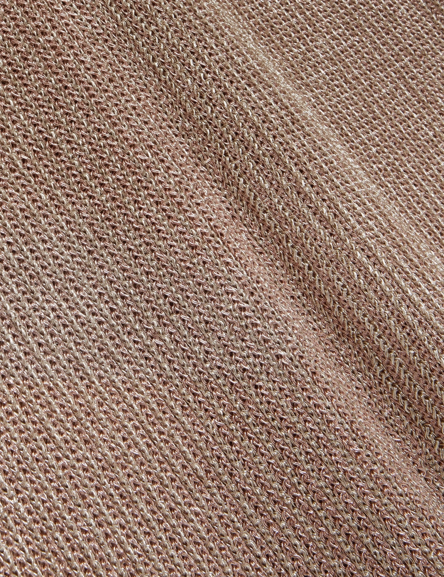 Women's ALARNAA-Chainmail Knitted Column Dress Gold