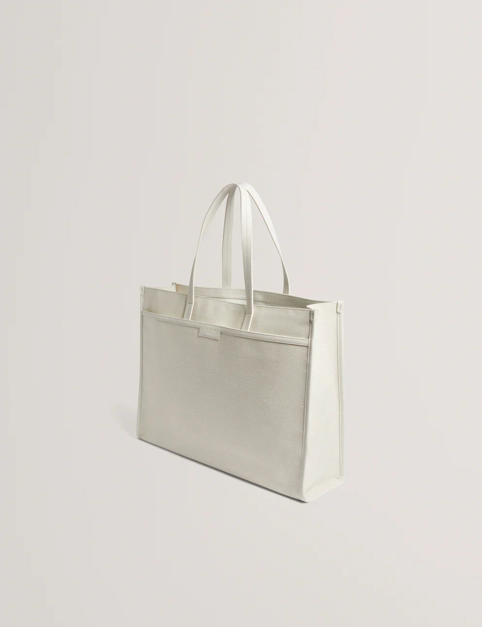 AUDOS: Canvas Rose Hardware Tote Bag