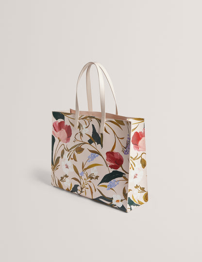Women's POPPYYS-Floral Printed Extra Large Bag