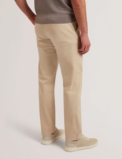 BERNADS: Regular Fit Chino Stone