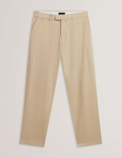 BERNADS: Regular Fit Chino Stone