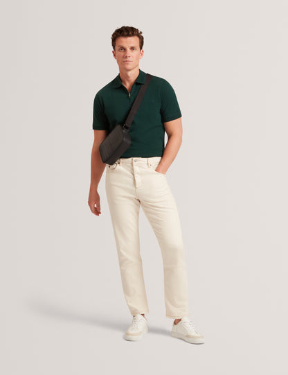CYRILE: Branded Honeycomb Trim SS Polo