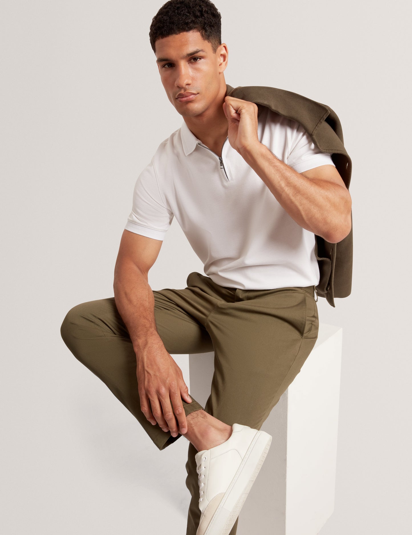 CYRILE: Branded Honeycomb Trim SS Polo