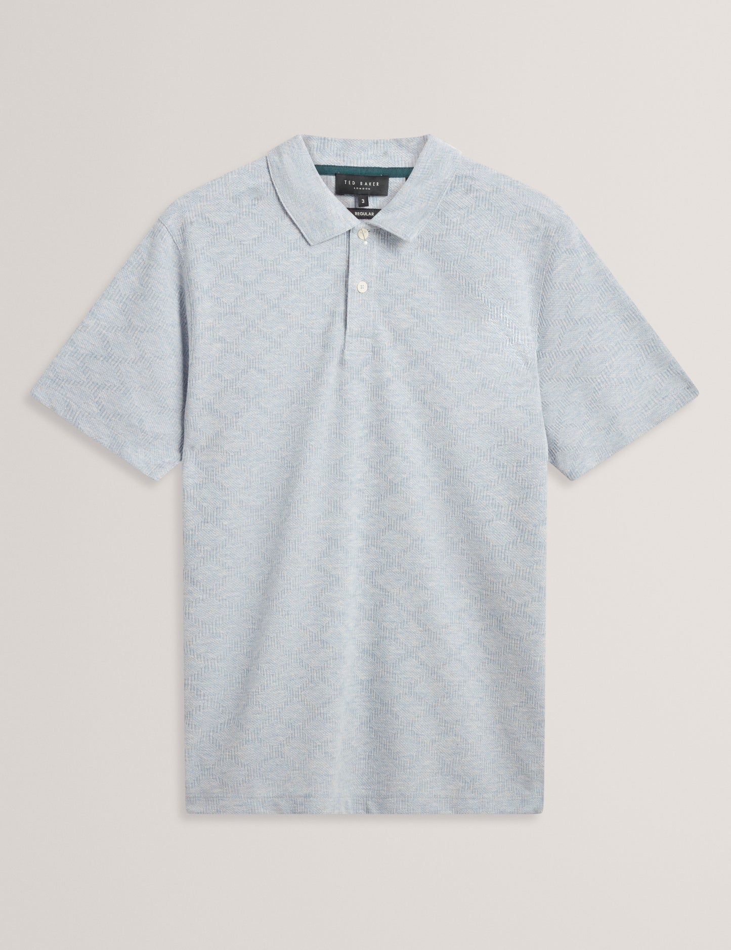 DALIMI: SS Diamond Jacquard Polo