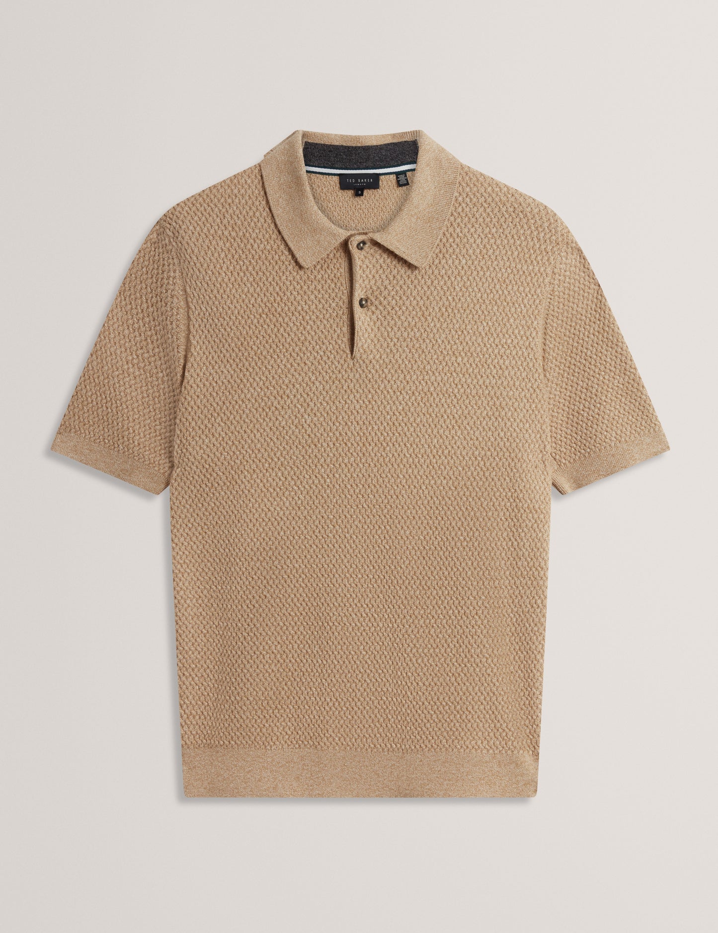 JANKO: SS Textured Knit Polo
