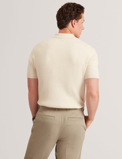 JAYLON: SS Waffle Stitch Polo