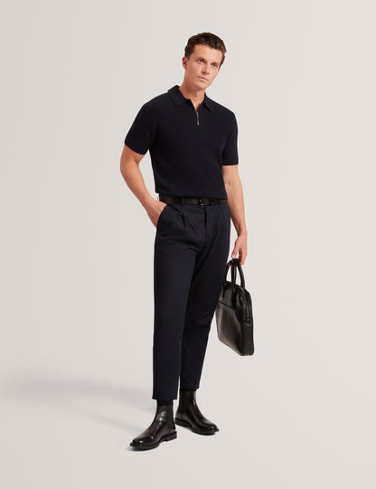 JAYLON: SS Waffle Stitch Polo