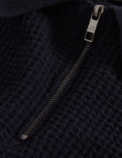 JAYLON: SS Waffle Stitch Polo
