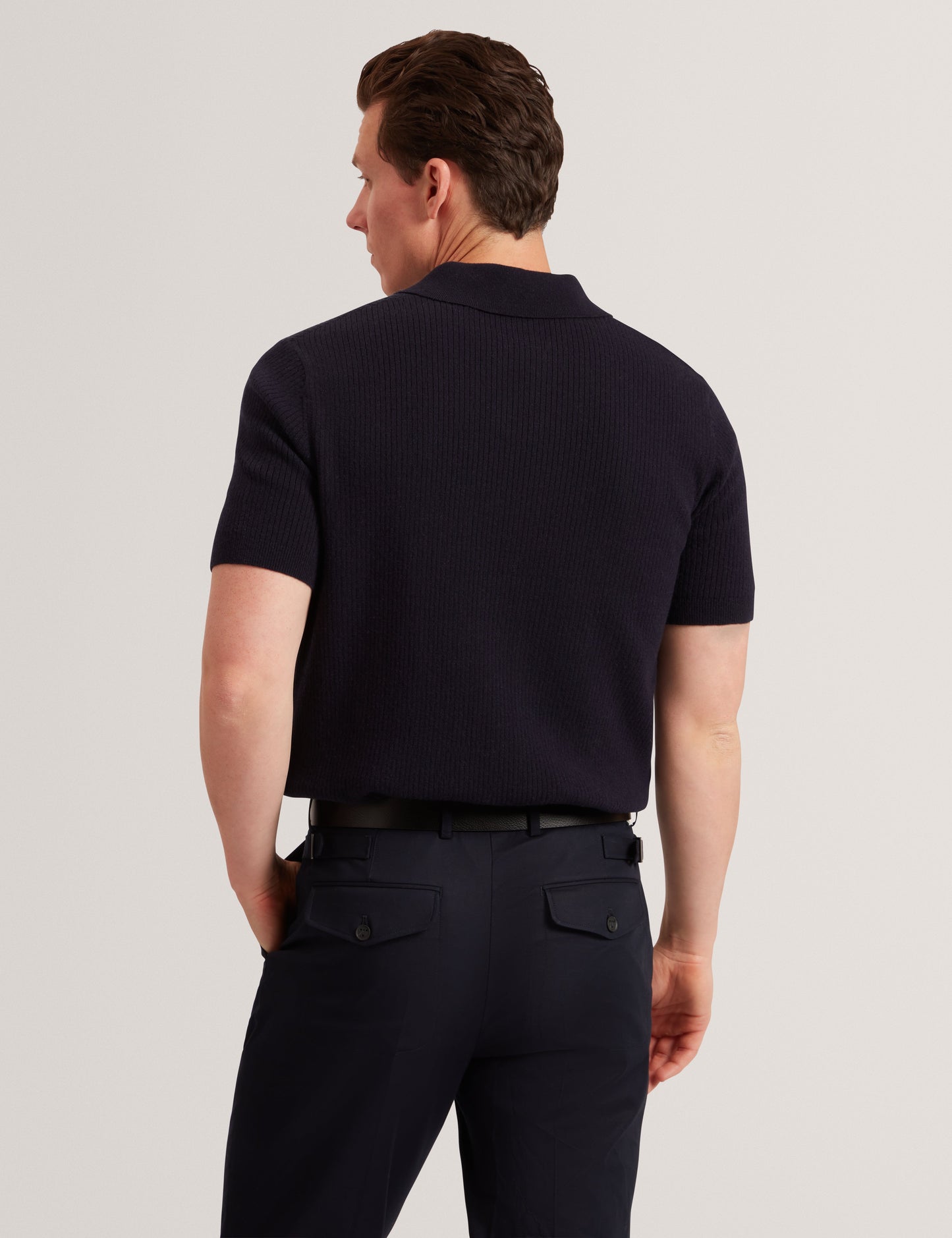 JAYLON: SS Waffle Stitch Polo