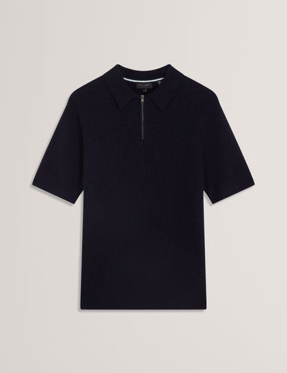 JAYLON: SS Waffle Stitch Polo