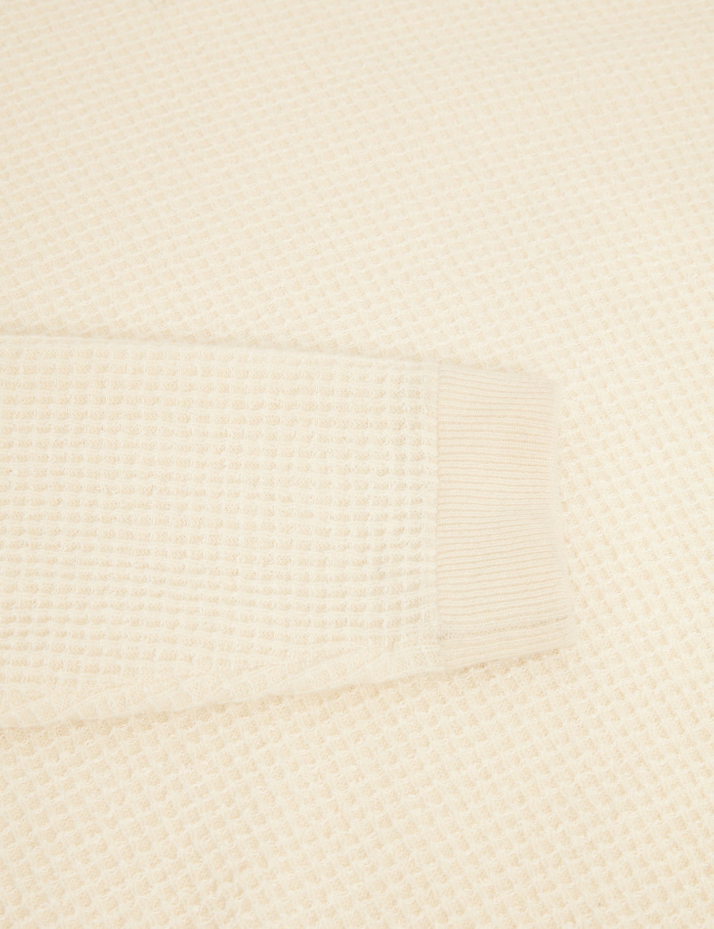 CLACX: LS Waffle Stitch Crew Neck