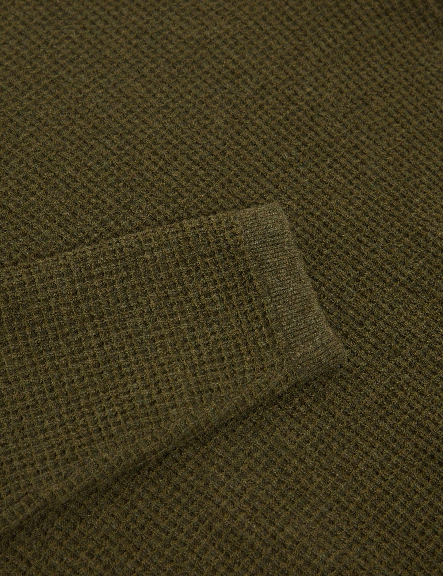 CLACX: LS Waffle Stitch Crew Neck