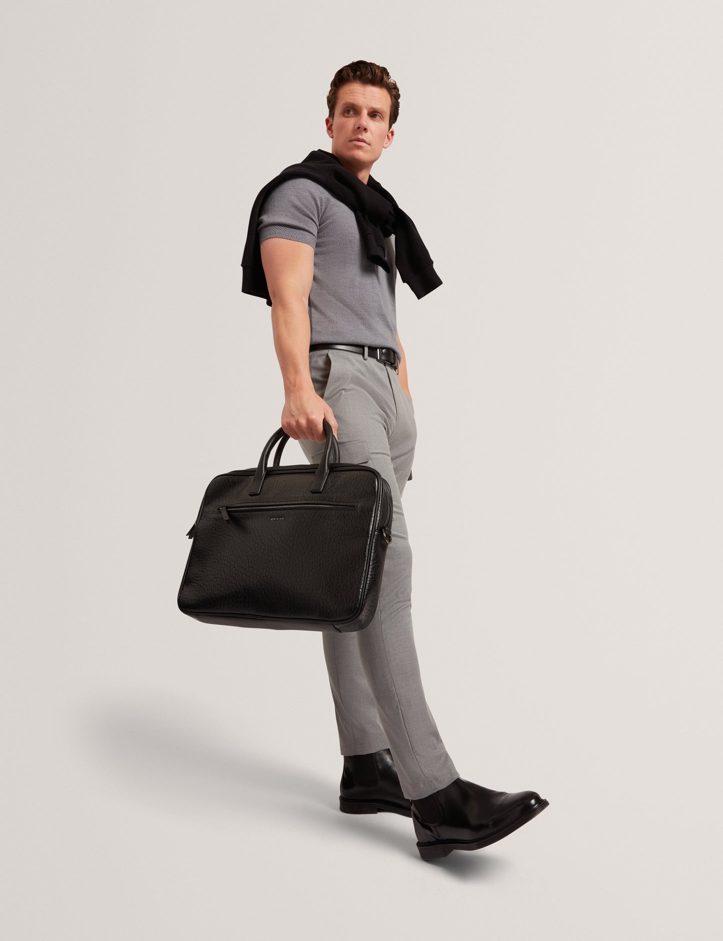 CHRIESY: SS Branded Merino Knitted Polo