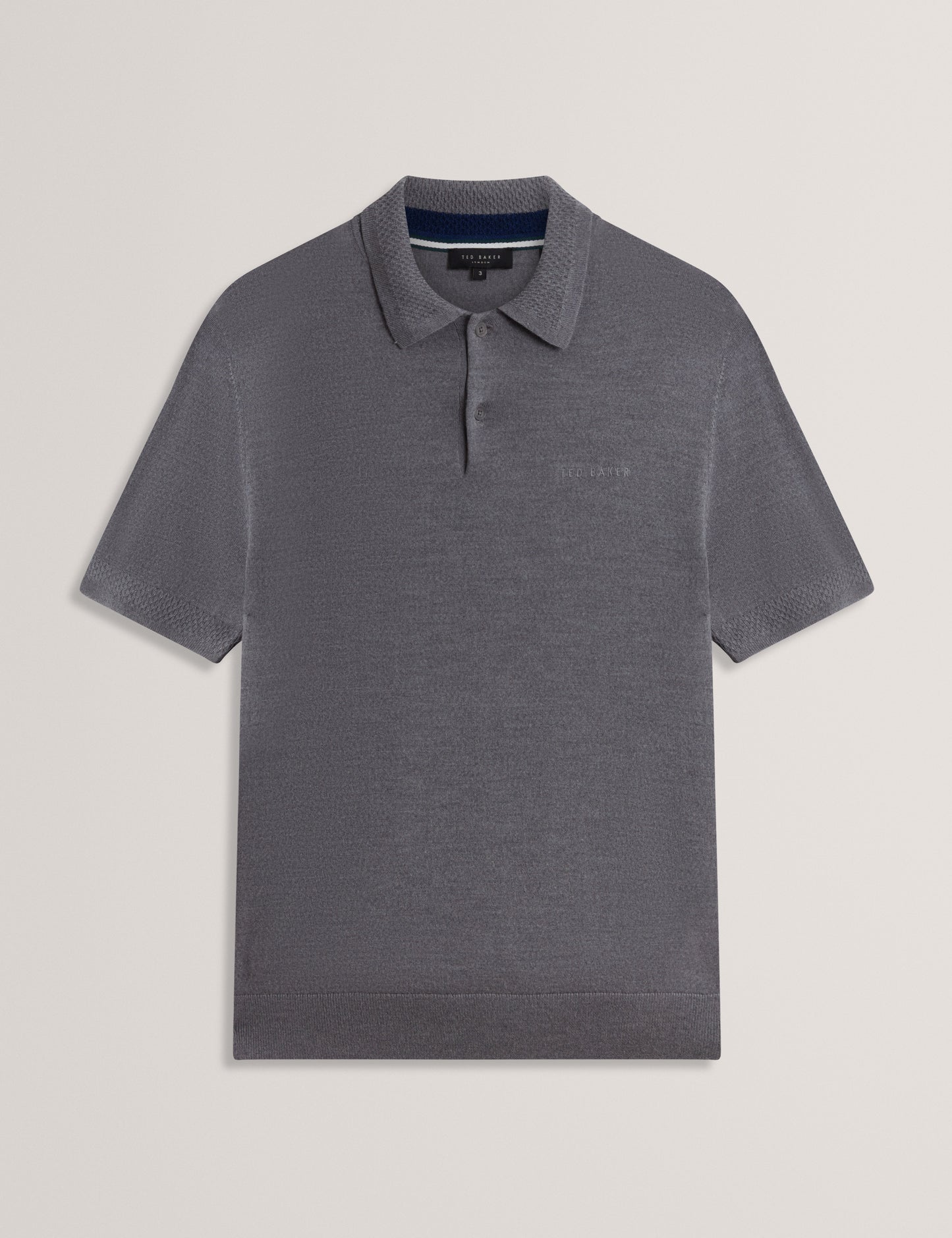 CHRIESY: SS Branded Merino Knitted Polo