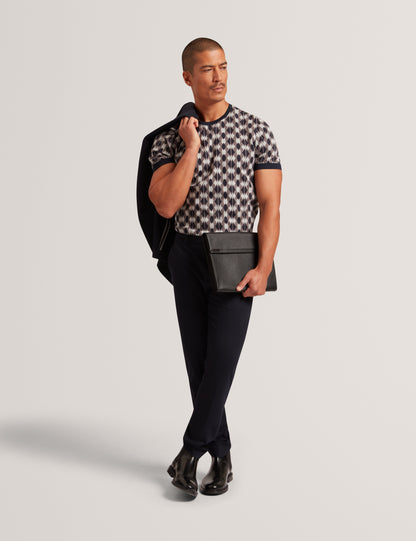 JOAA: SS Geo Jacquard T-Shirt