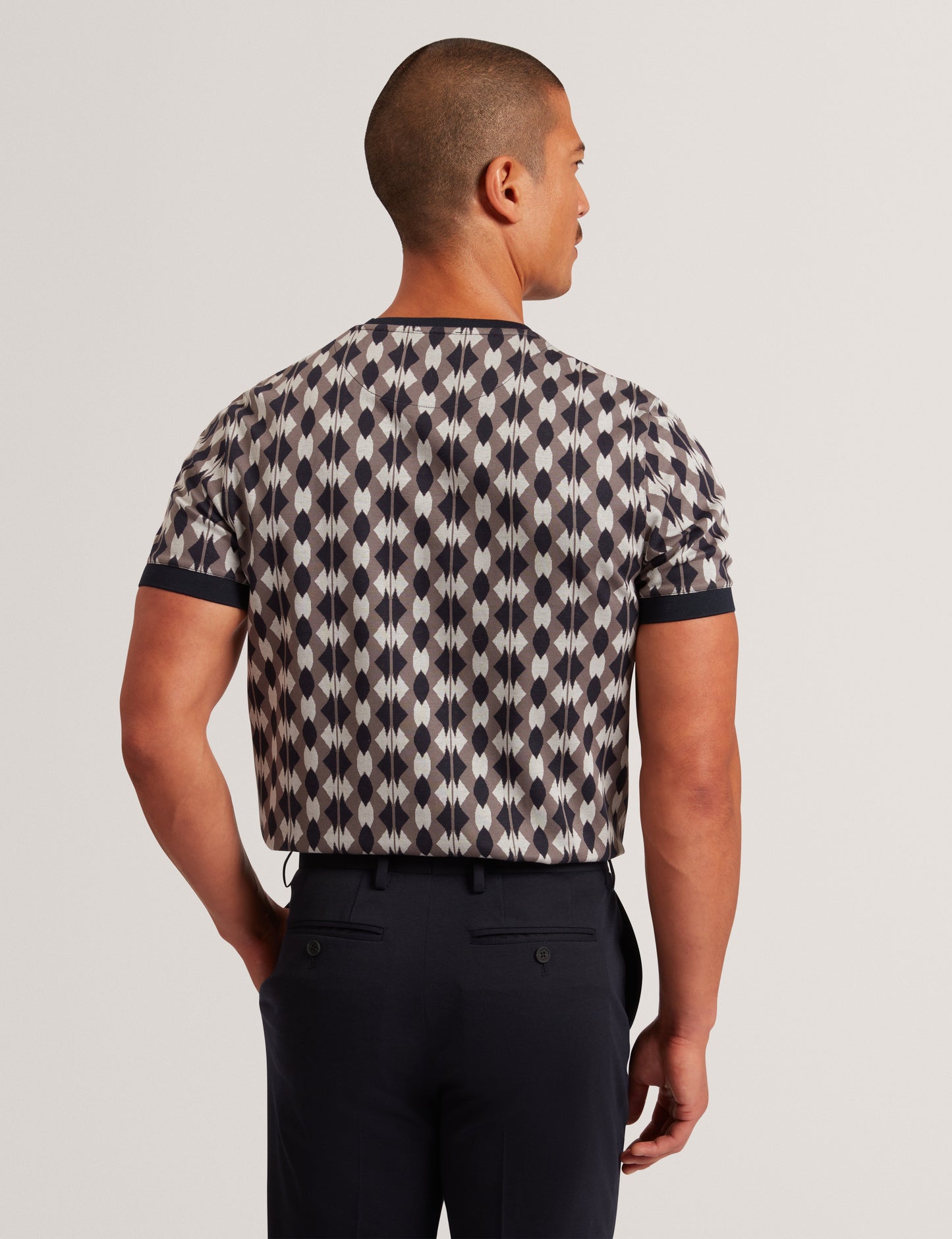 JOAA: SS Geo Jacquard T-Shirt