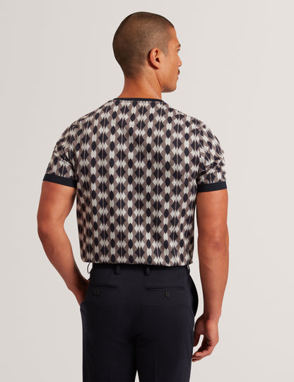 JOAA: SS Geo Jacquard T-Shirt