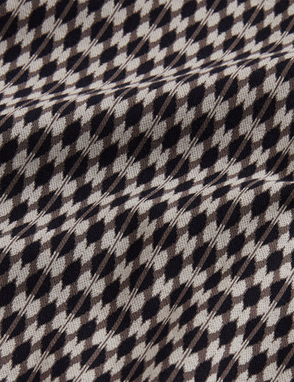 ERNIST: SS Geo Jacquard Polo
