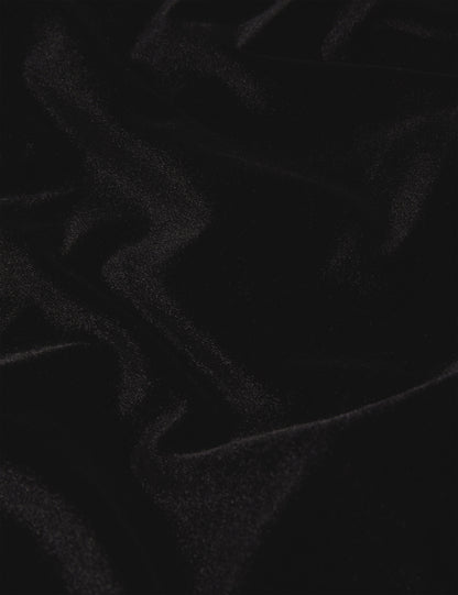 KCATT: Short Sleeve Velvet Top