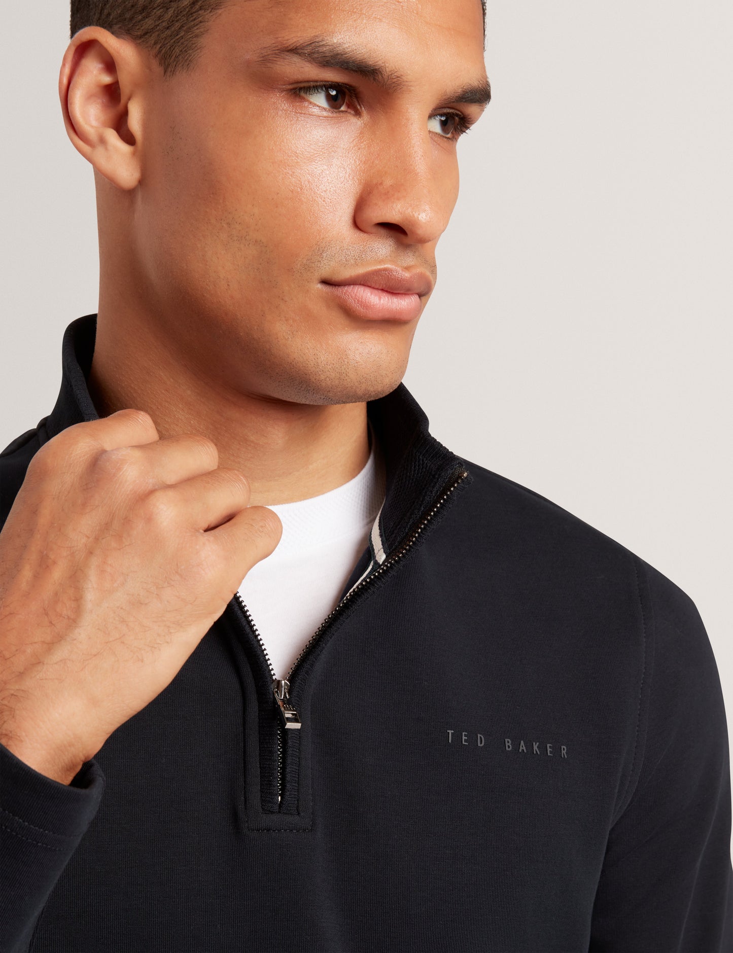 CRABTRE: Branded Honeycomb Trim Half Zip