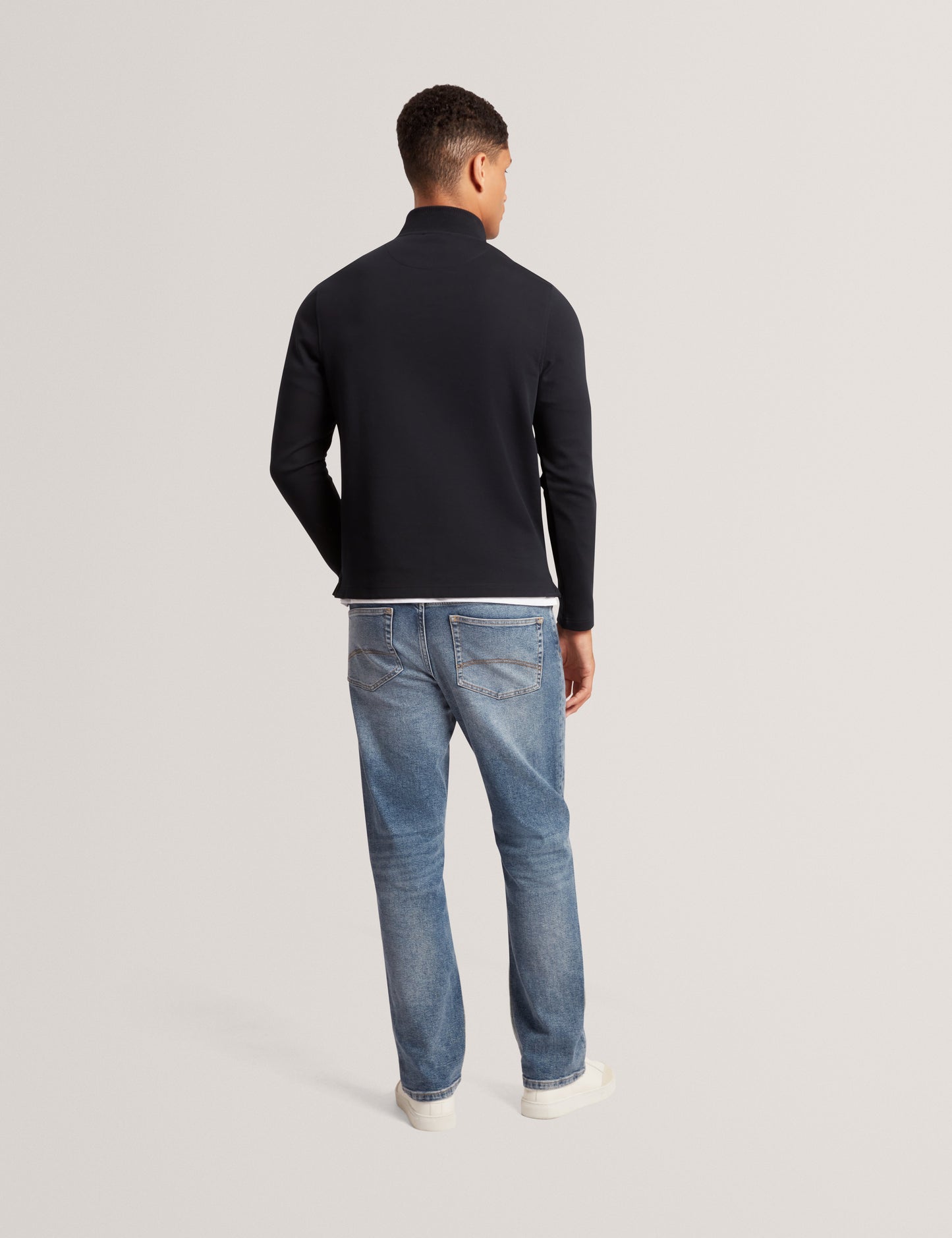 CRABTRE: Branded Honeycomb Trim Half Zip