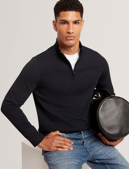 CRABTRE: Branded Honeycomb Trim Half Zip