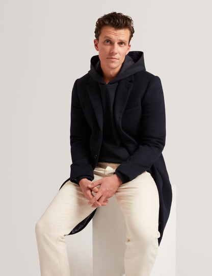 BOIDS: Branded Honeycomb Trim Hoodie