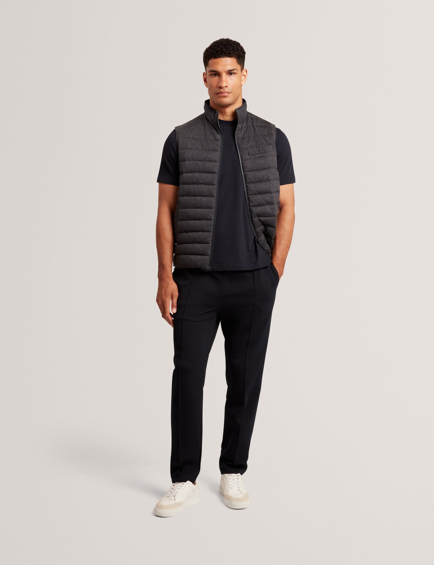 RELLAS: Branded Honeycomb Trim Jogger