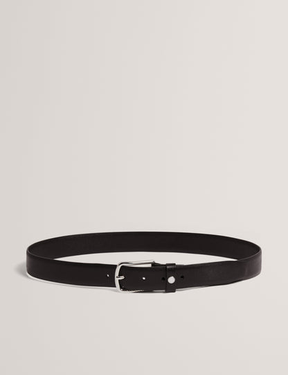 BAIDEN: Bark Texture Leather Belt