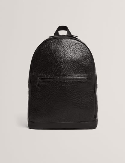 PERIIN: Pebbled PU Backpack