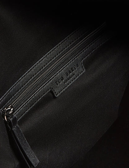 PERSIE: Pebbled Faux Leather Holdall Bag