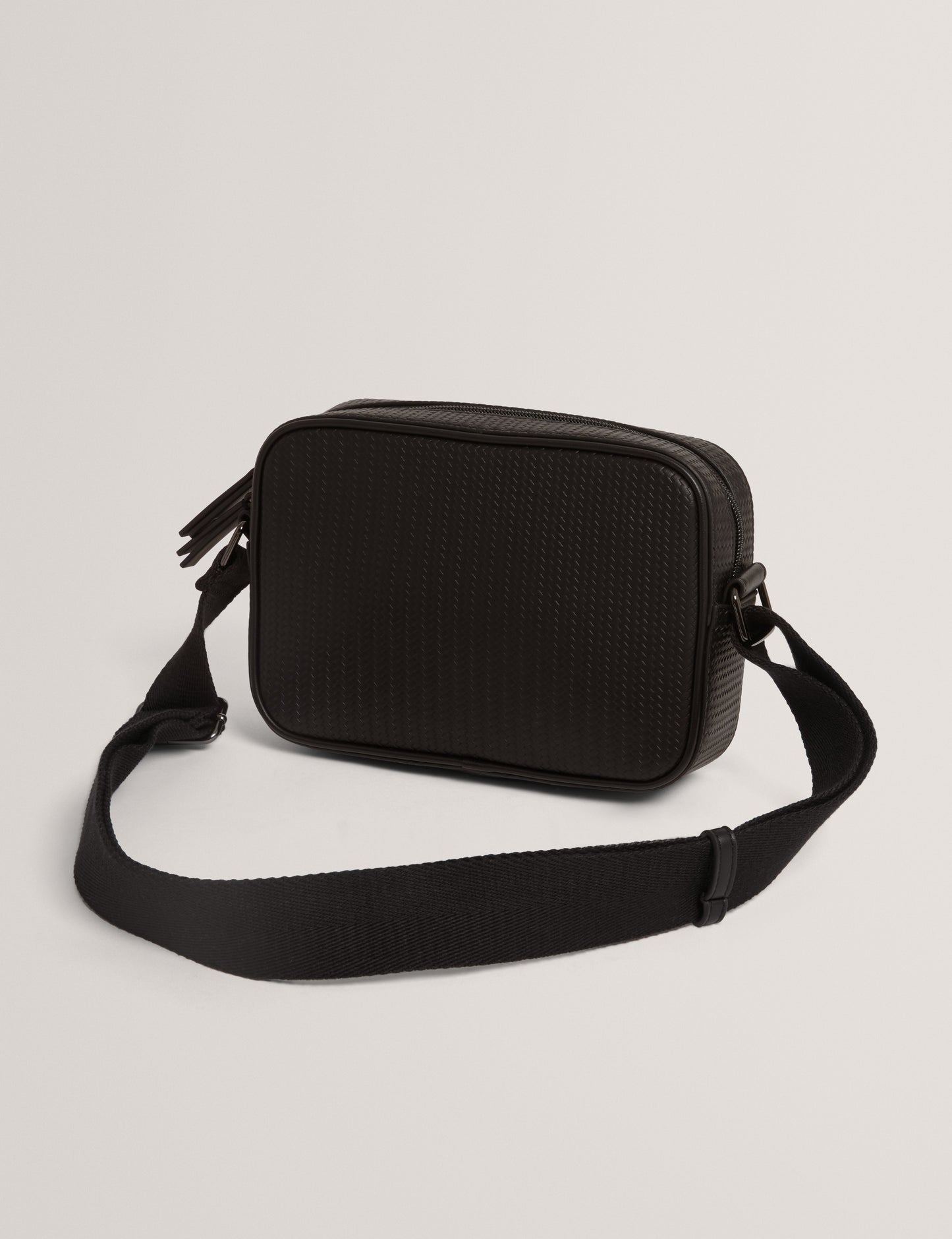 WALT: Printed Weave PU Crossbody Bag
