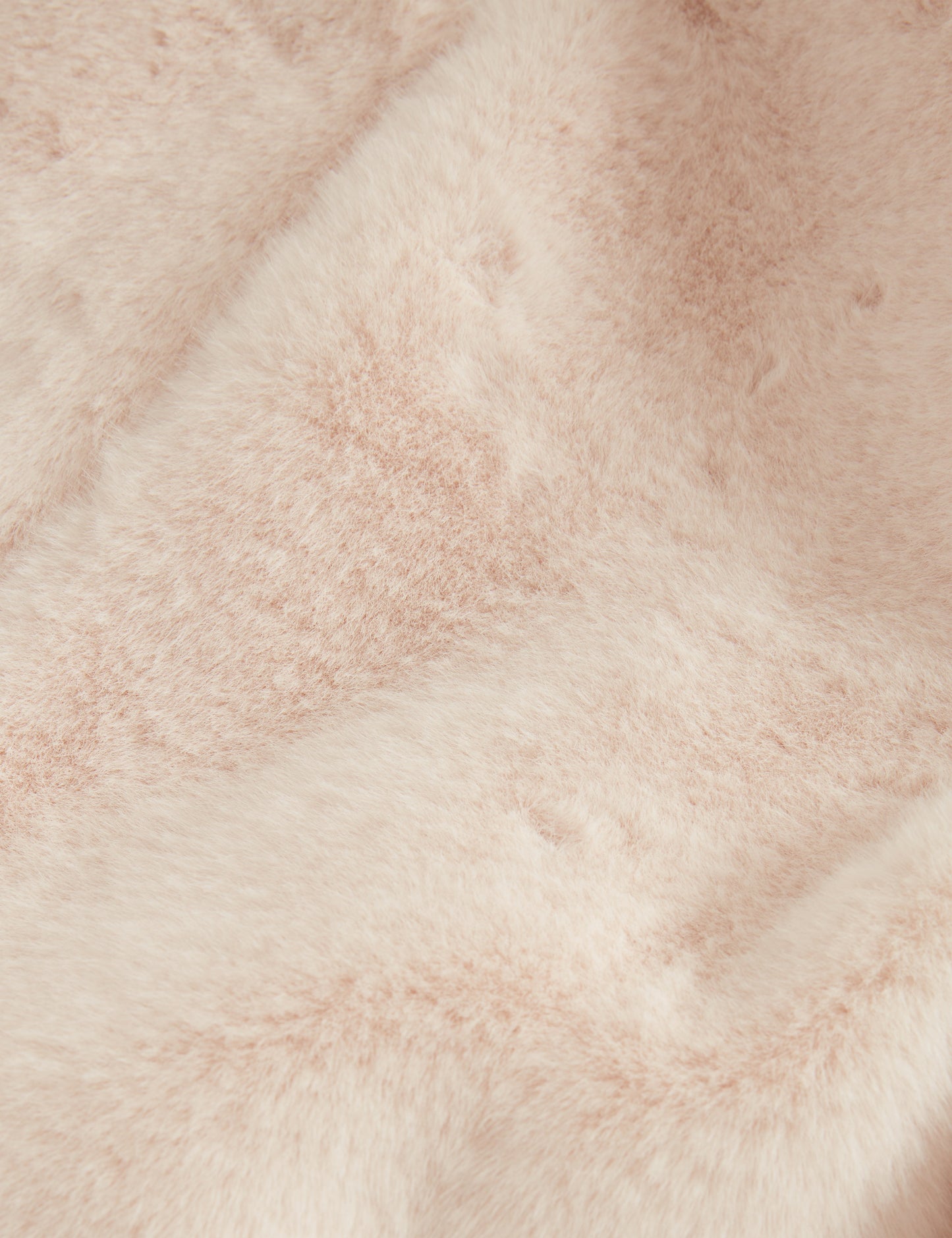 PRIMMRA: Cropped Faux Fur Jacket